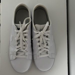 Nike All White Low Blazer Sneakers